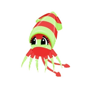 Festive Kid Squid